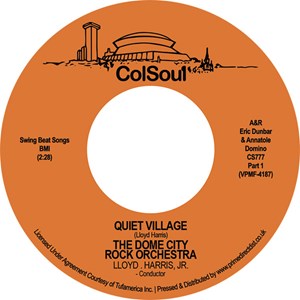 Quiet Village Pt 1 / Quiet Village Pt 2 Sleeve