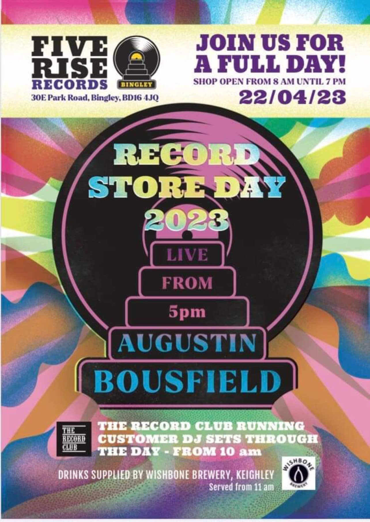 Customer open Turntables all day - ran by The Shipley Record Club Image