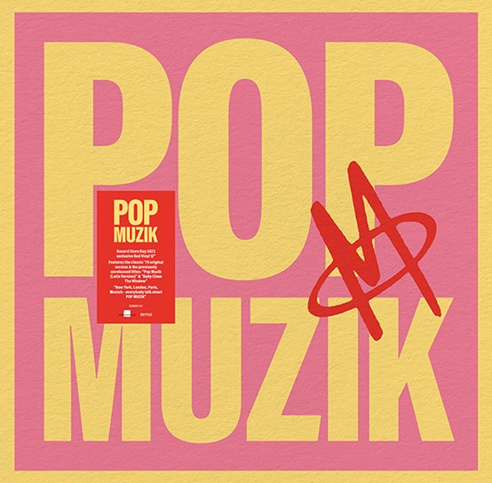 Pop Muzik/Baby Close The Window Sleeve