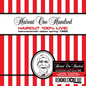 Haircut 100% Live! Sleeve