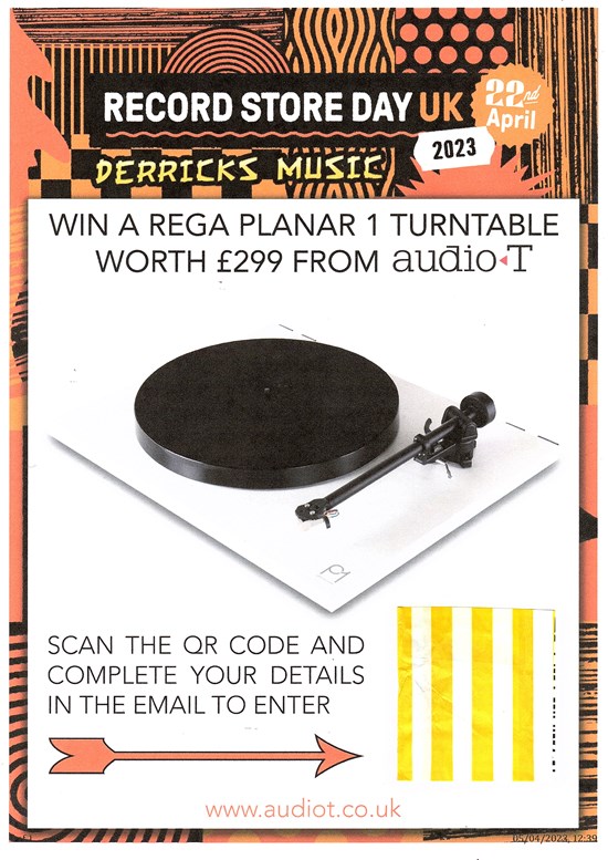 Win a REGA P1 Turntable!  Image