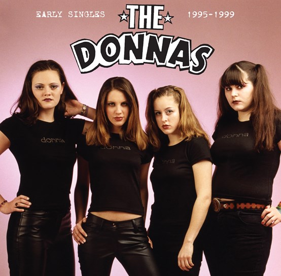 Message from The Donnas--The Early Singles (Limited Metallic Gold Vinyl Edition) Sleeve